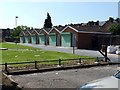 Garages at end of Woodfield Crescent