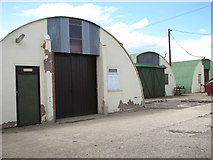 TM0693 : Nissen huts north of Bunn's Bank Road by Evelyn Simak