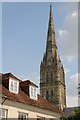 SU1429 : Tower and spire of Salisbury Cathdedral by Philip Halling
