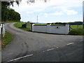 The entrance to Bacheiddon Farm