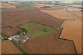 Gayton le Wold earthworks: aerial 2014