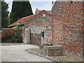 Mounting block and trough at West End Grange