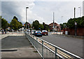 The traffic lights at Kirkstone Road North