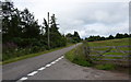 Road junction, Skelbo Muir