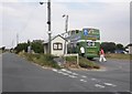 Open topped bus at Sand Road bus stop