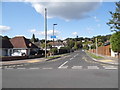 Hartfield Road at the junction of Gates Green Road