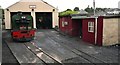 Dinas locomotive shed