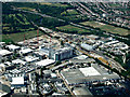 Sky Centre, Isleworth from the air