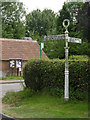 Fingerpost, Tuxford Road/Eastgate, Normanton-on-Trent