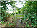 Stile on footpath going south to Guildford Road