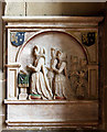 SJ3454 : All Saints Church, Gresford - monument to Katherine Trevor by Mike Searle