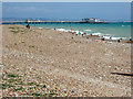 TQ1301 : Beach, West Worthing, Sussex by Christine Matthews