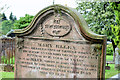 "Brown" headstone, Knockbreda churchyard, Belfast