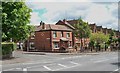 Houses at the junction of Karrera Street and Crumlin Road