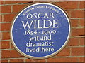 Blue plaque in Tite Street (2)