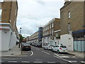 Looking from Flood Street into Redburn Street