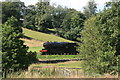 Locomotive 90733 on route to Oxenhope