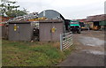 Two electricity substations in the NE of Moreton-in-Marsh