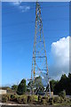 Pylon at Drongan Cemetery