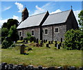 South side of the Church in Wales church in Llangynidr