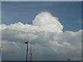 SH9980 : Cumulus congestus pileus cloud by Richard Hoare