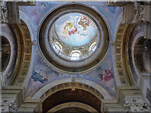 SE7170 : Painted Ceiling, Castle Howard, Yorkshire by Christine Matthews