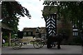 Horse-drawn coach at Sutton Hall