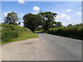 Lane heading north from Corsham, on cycle route 254