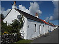 Isle of Coll: cottages on Arinagour?s main street