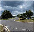 Wanlip Road roundabout in Syston