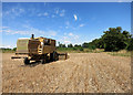 Harvest Machine in a field