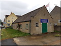 Five names on a Station Road hall in Moreton-in-Marsh