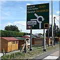 Roadsign on the A120 Coggeshall Road