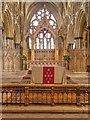 SK9771 : High Altar, Lincoln Cathedral by David Dixon