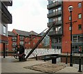 Ellis & Norton crane by the Ashton Canal