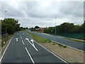 Liverpool Road at entrance to City Airport