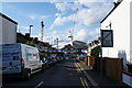 Construction at the end of Waddon Close