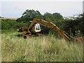 NU2211 : Retired excavator near Bilton Mill by Graham Robson