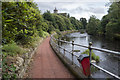 Riverside path in Dunblane