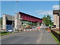 Borders Railway works, Galashiels