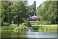 Ornamental lake, Nieuport House, Eardisley