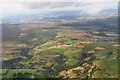 SE0428 : Mixenden reservoir, Ovenden Moor Windfarm and Wainstalls: aerial 2014 by Chris