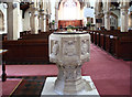 St John the Baptist, Isleworth - Font