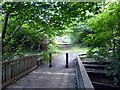 Footbridge over Holme Brook