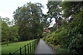 Path to Hergest Croft Gardens, Kington