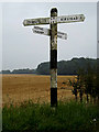 TM3195 : Roadsign on Seething Road by Geographer