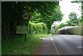 Entering Langton Green