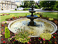 Fountain, Grounds of Cedar Court Hotel