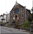 Dangerously derelict former Mount Zion Chapel in Blaengarw