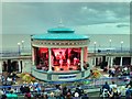 TV6198 : Abba Tribute band at The Bandstand Eastbourne by PAUL FARMER